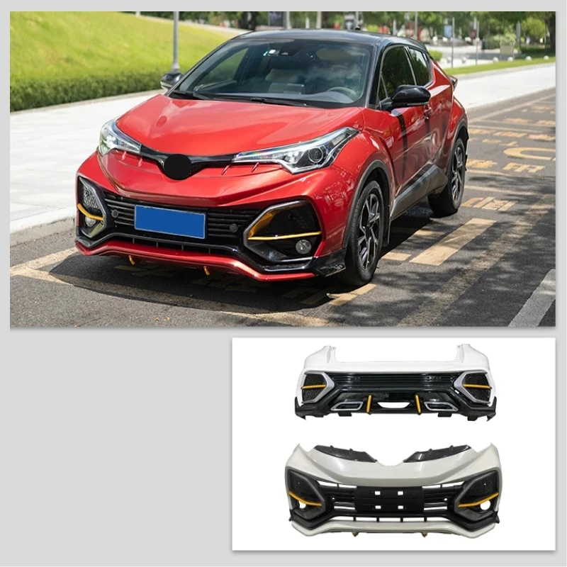 

Front Bumper Rear Bumper for Toyota IZOA CHR Convert New Style Unpainted Body Kit New Style Car Accessories
