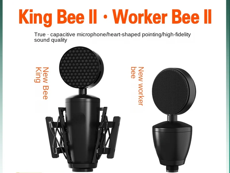 Microphone Large Diaphragm Capacitor Anchor Live Karaoke Recording Microphone