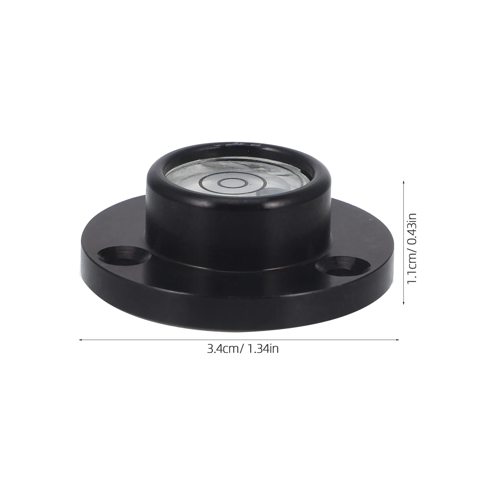 Nivel de burbuja pequeño, Mini nivel de burbuja de bolsillo de aluminio para medición de precisión, herramientas de bricolaje, instrumento de nivelación Circular