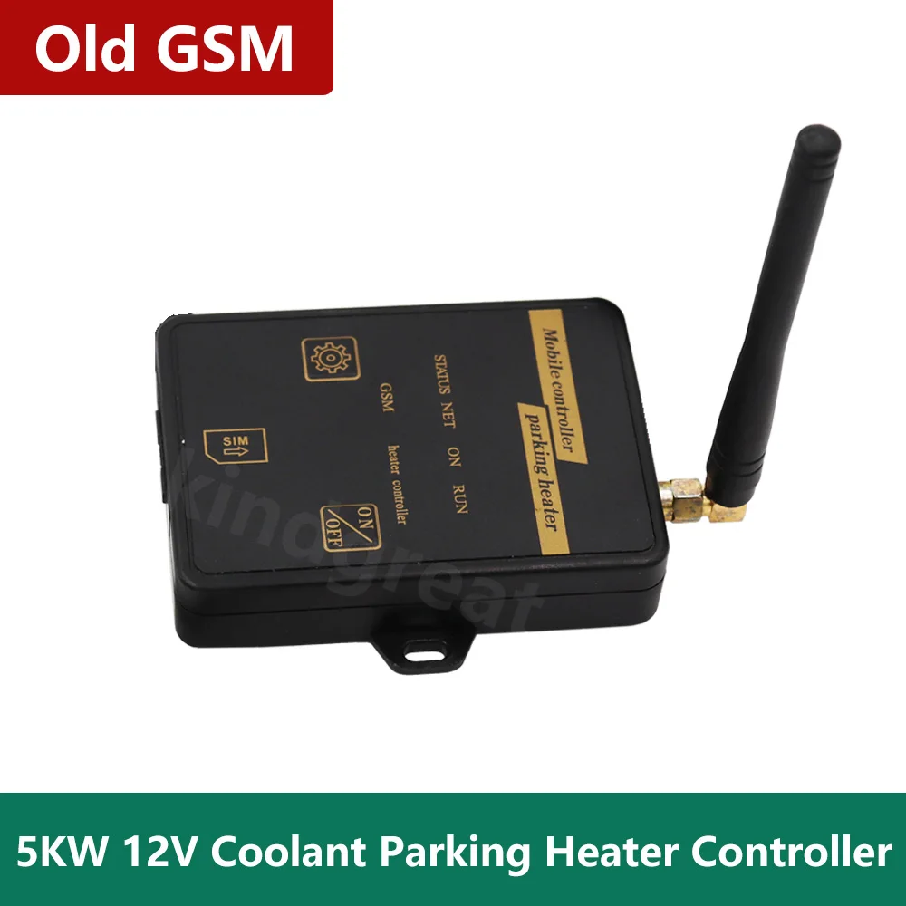 5KW 12V Lcd/Gsm Telefoon Controller Diesel/Benzine Rv Auto Hydronic Heater Boot Caravan Camper Koelvloeistof Parking heater Controller