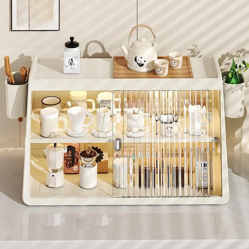 Artifact Premium Tea Set Cup Holder Coffee Storage Rack Cup Water Cup Light Luxury Storage Rack Mug  Kitchen Organizer Storage