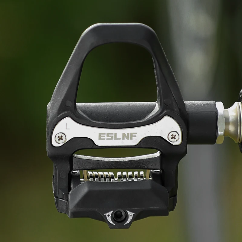 ESLNF Bike Self-Locking Pedals - Ultralight CNC Cleat Set for MTB/Road Bike, Anti-Slip & Quick Release