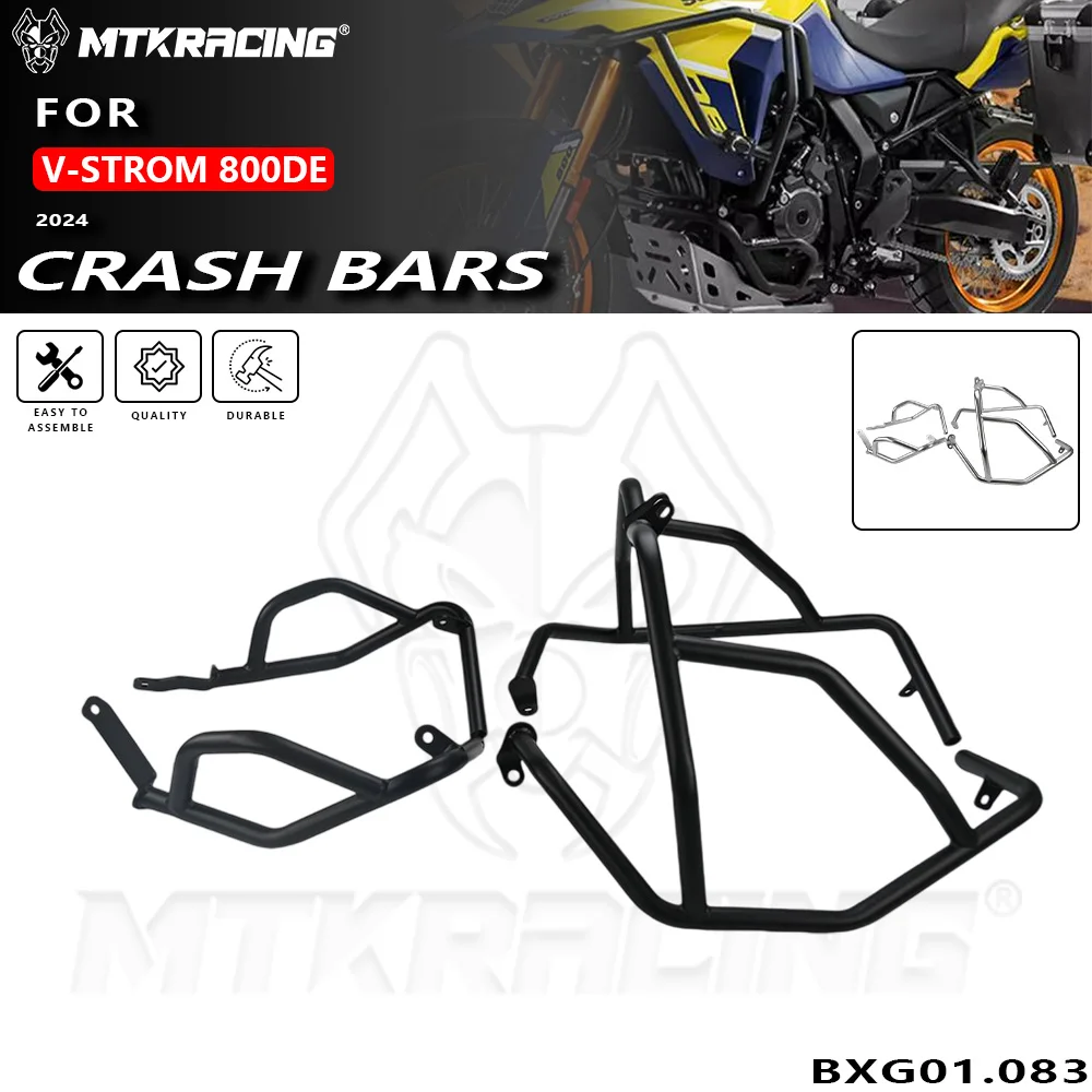 

Для SUZUKI V-STROM 800DE 2024, защита рамы мотоцикла, бампер, защита двигателя, шоссейные стержни, подходят