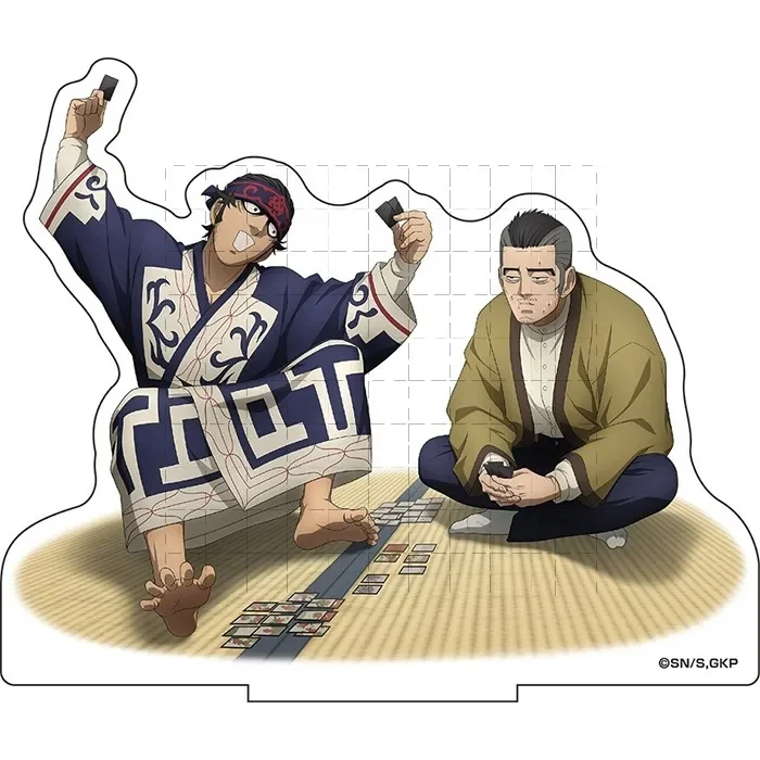 Game Saichi Sugimoto Asirpa Yoshitake Shiraishi Hyakunosuke Ogata Acrylic Stand Doll Anime Figure Model Plate Cosplay Toy Gift