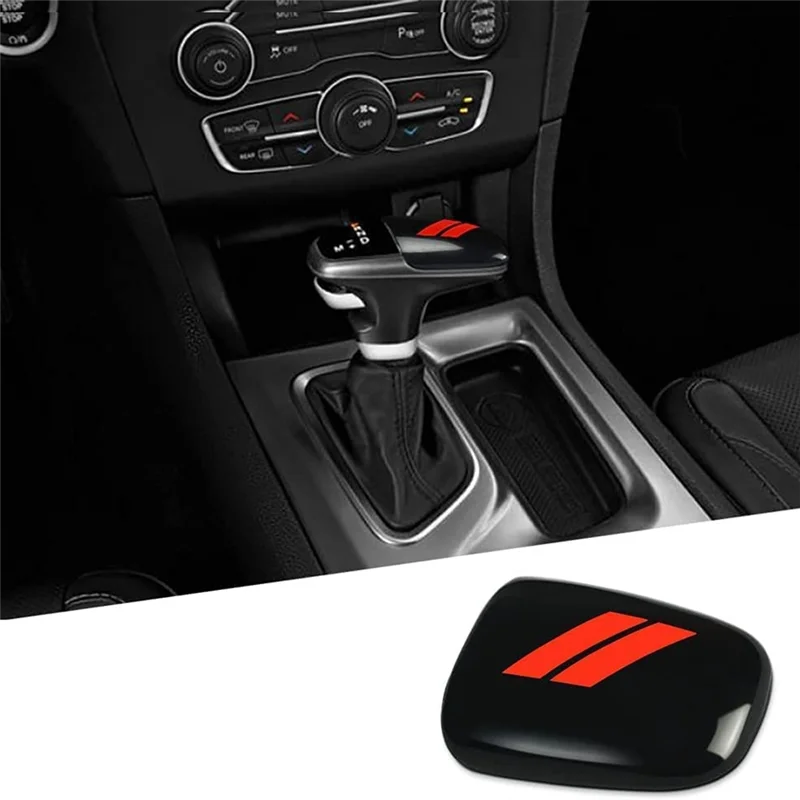 Gear Shift Knob Trim Accessories for Dodge Charger Challenger 2015-2022 Durango 2016-2023 Interior Decoration