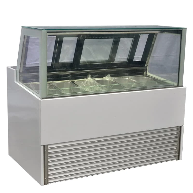 

Customized ice cream display food grade popsicle display cabinet
