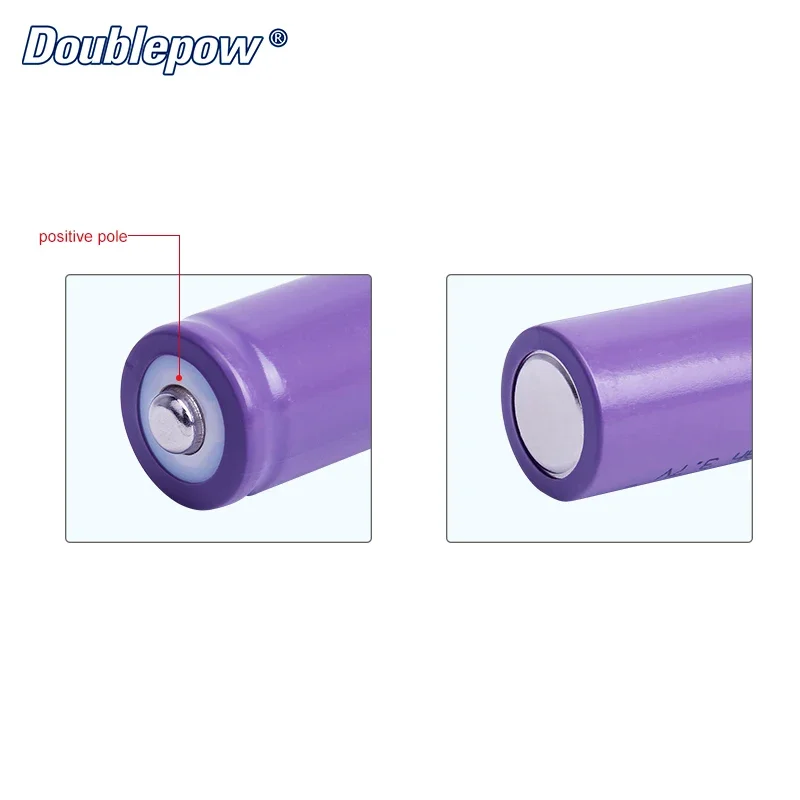 Hot Sale Doublepow DP-18650 1200mAh 3.7V Li-ion rechargeable 18650 battery HIGH CAPACITY FOR LANTERN