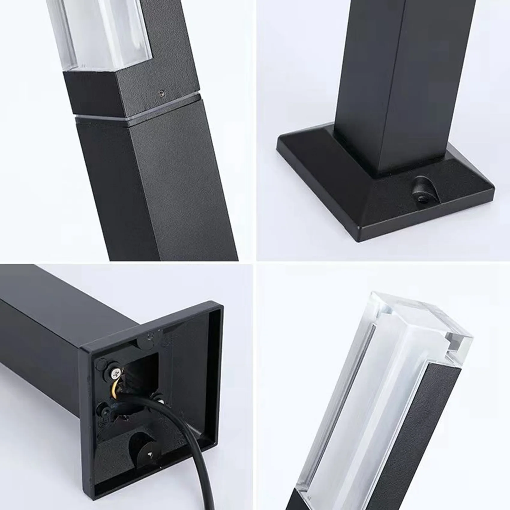 

Светодиодный садовый светильник N04R 3X с датчиком движения, водонепроницаемый IP65, с акриловым плафоном, для сада, виллы, ландшафта, дорожек и газонов