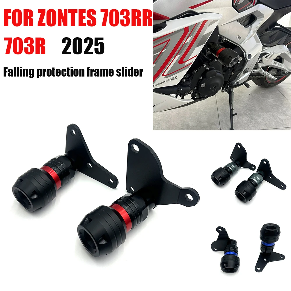 

Frame Sliders Crash Protector FOR ZONTES 703RR 703R 2025 Motorcycle Engine Guard Crash Pad Falling Protection