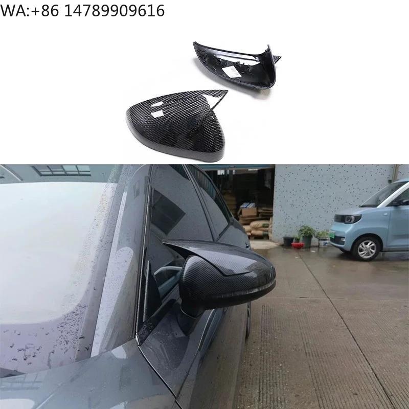 High-end Custom Body Kit For Old-to-New ConversionA4 S4 High Quality Replacement Carbon Fiber Horn Style Mirror Caps Side Mirror