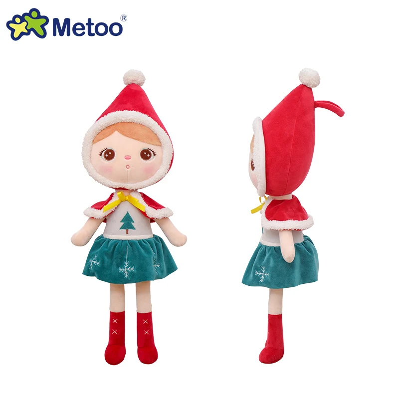 55CM Christmas Dolls Stuffed Toys For Girls Baby Beautiful Keppel Soft Animals For Kids Infants Original Metoo Dolls