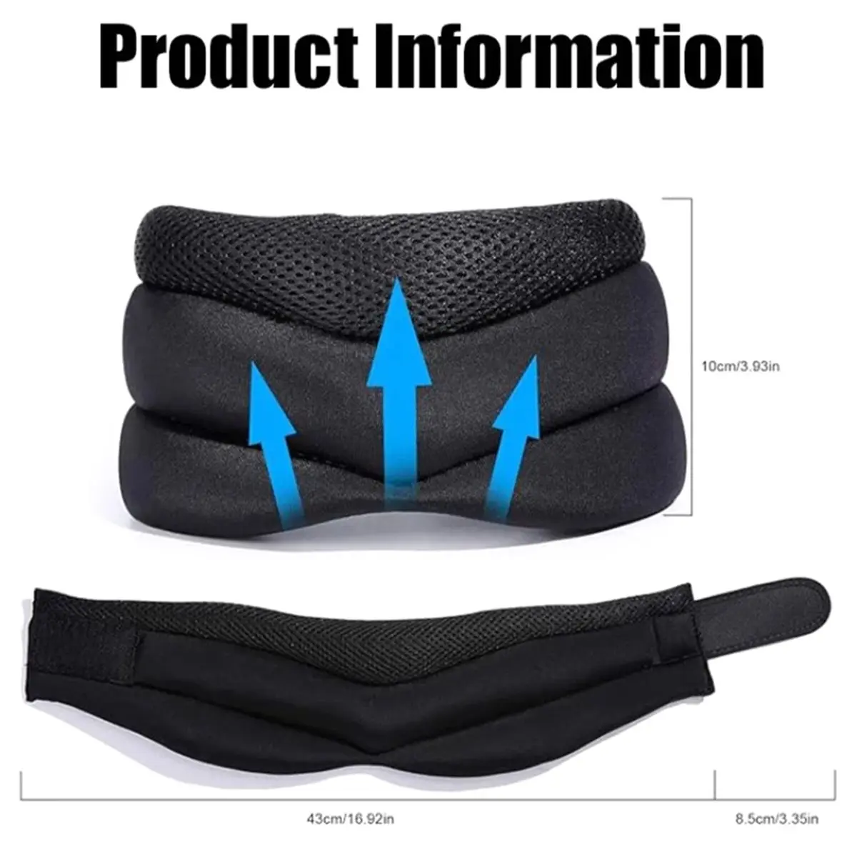 Anti-Snoring Anti-Head-Down Corrector Breathable Neck Support Three-Stage Adjustable Neck Brace Soft Relieve Cervica