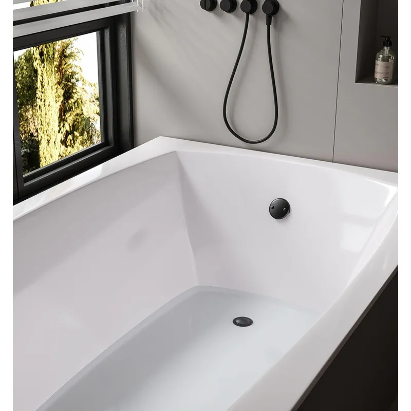 Bath Brass Launcher 112 in. 20-Gauge Brass Pipe Bath Waste