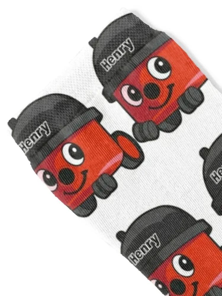 Henry hoover-Calcetines holgados de dibujos animados para hombre y mujer, medias cálidas de invierno