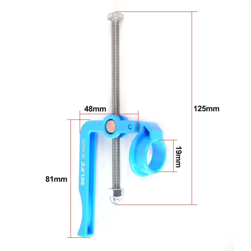 RELIFE RL-062D Manueller arbeitssparender Kleberverstärker für 5–10 cc Spritzen-Lötöl, hochfestes Lötmasken-Antriebswerkzeug – Detail 8