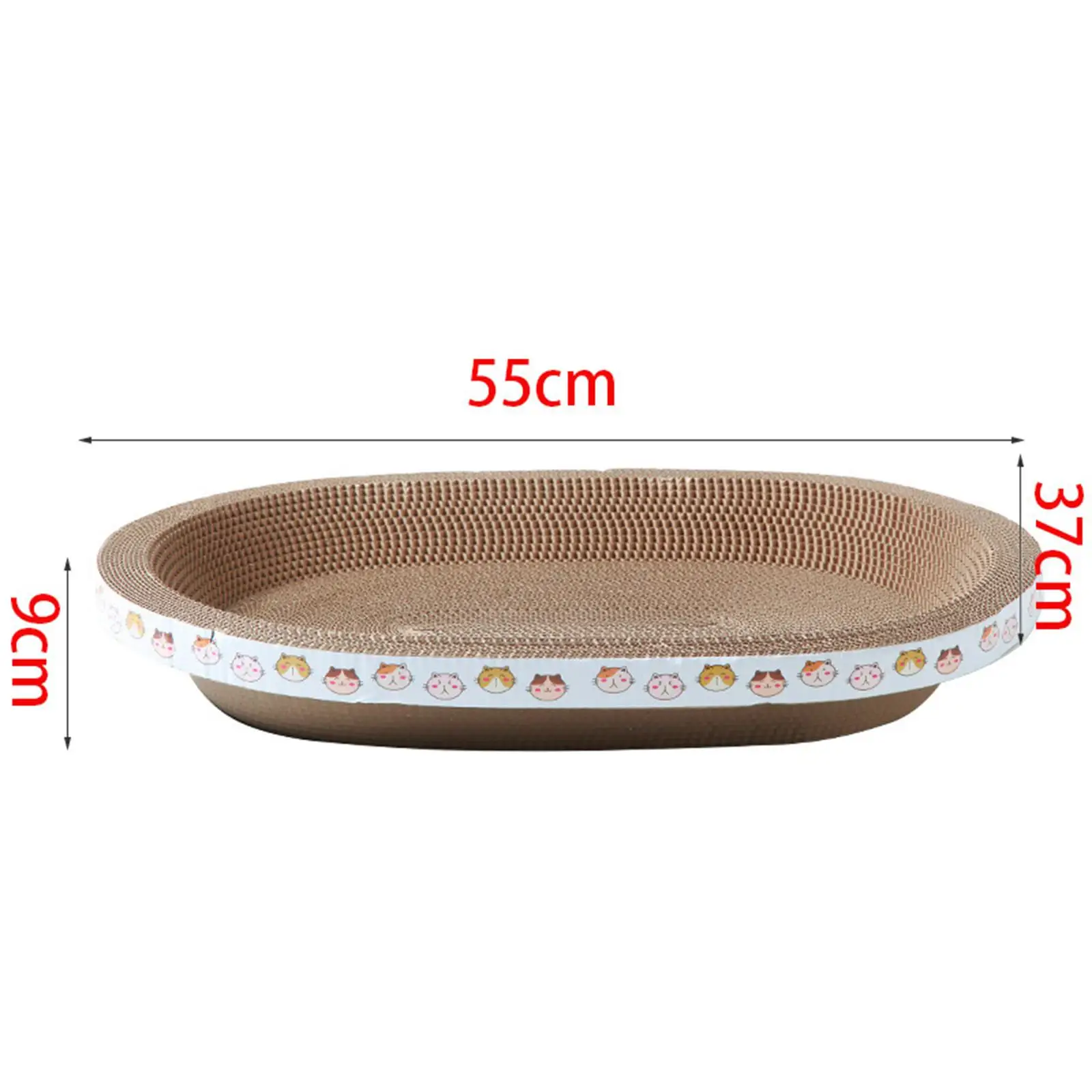 Cat Scratcher Cardboard Furniture Protection Mat Corrugated Scratching Board