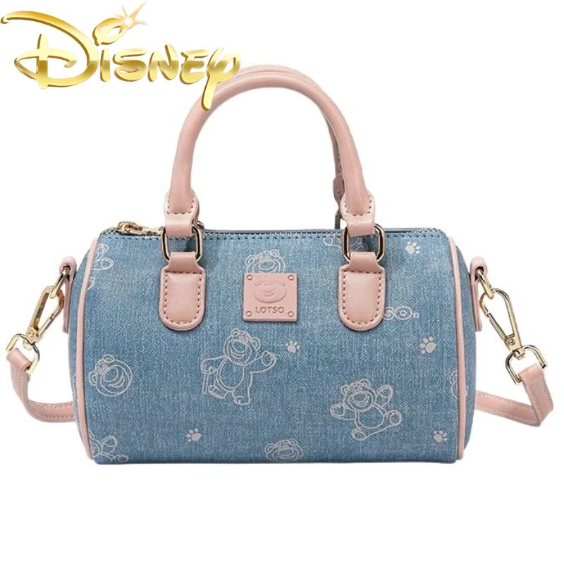 

Новая мини-женская сумка Disney с клубничным медведем, роскошная брендовая оригинальная модная женская мини-сумка на плечо, женская сумка с героями мультфильмов