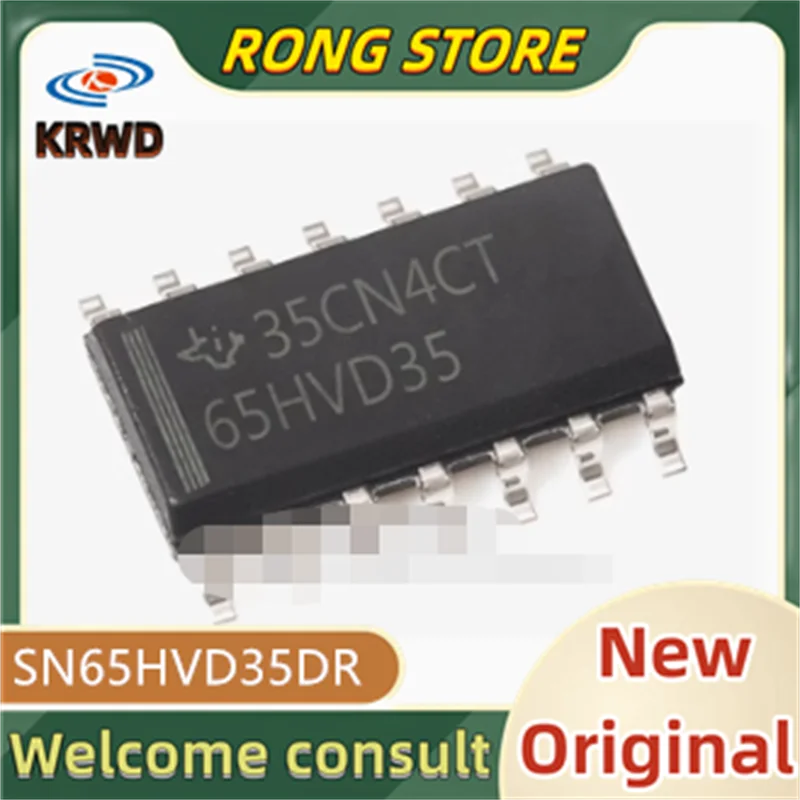 

5PCS 65HVD35 New and original SN65HVD35DR SN65HVD35D SN65HVD35 65HVD35DR SOP-14