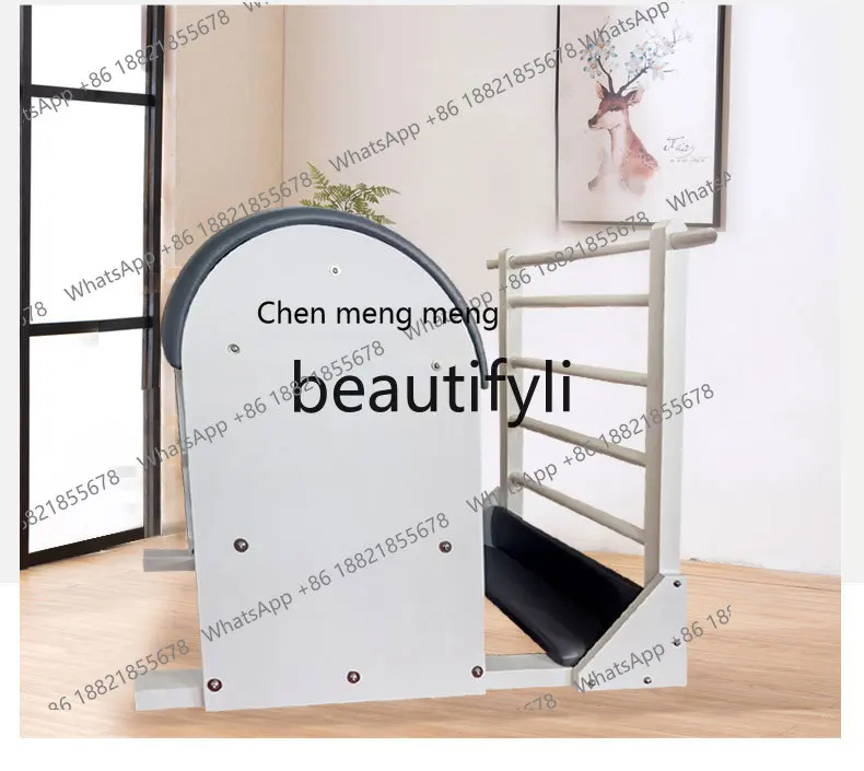 

Pilates Oak Ladder Barrel Equipment Yoga Studio Fitness Shaping Personal Training Special Pilates Ladder Barrel Trainer