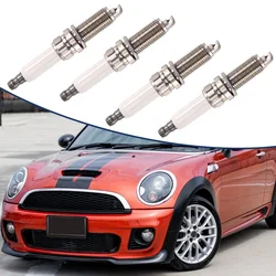 4pcs Iridium Spark Plugs ILZKBR7B8DG for Peugeot RCZ 1.6L EP6DTS 4Cyl, DI Turbo, V-DOHC, 16V, 147kW 2010+