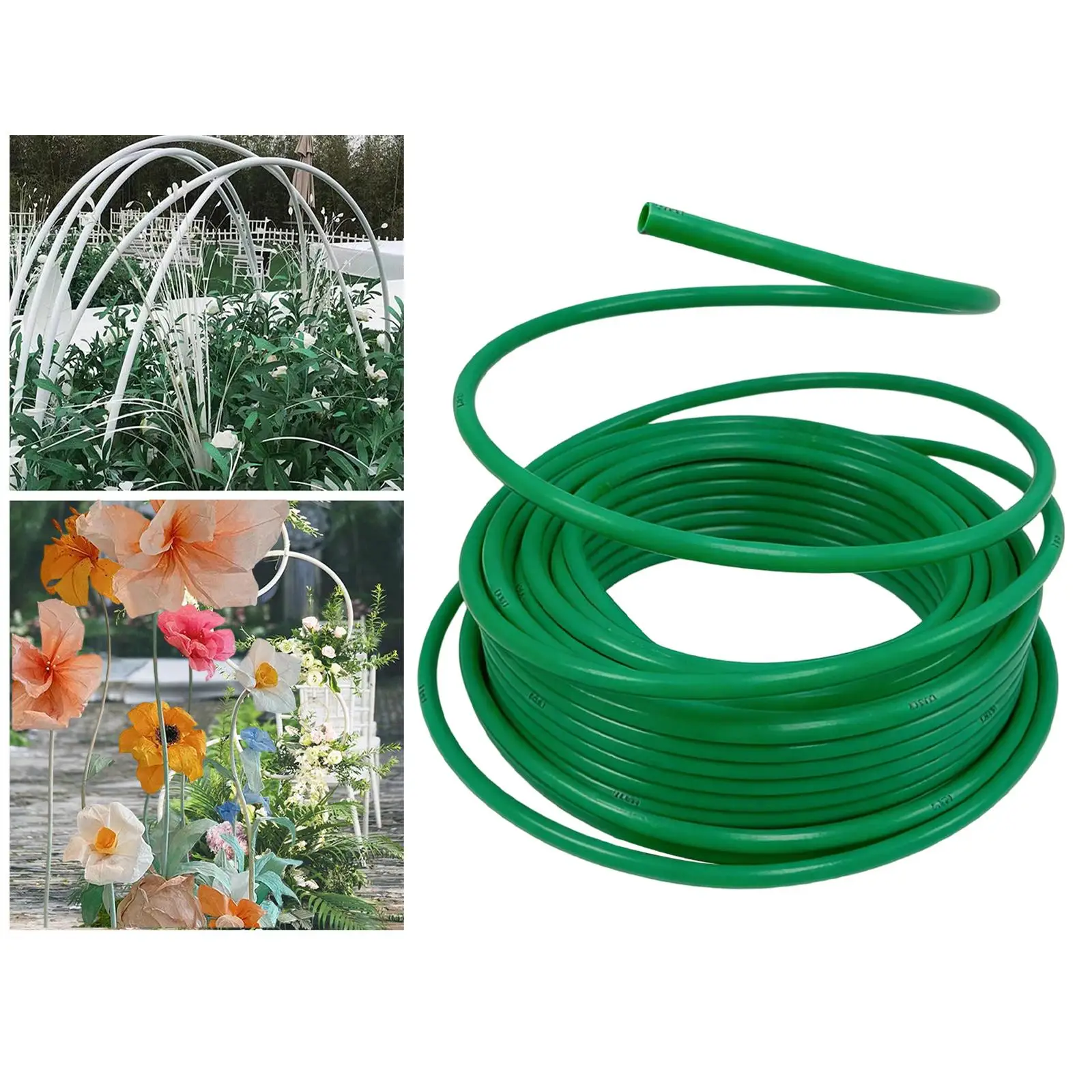 

Искусственные стебли для цветов, зеленые флористические аксессуары, стержни для цветов, трубки из ПВХ