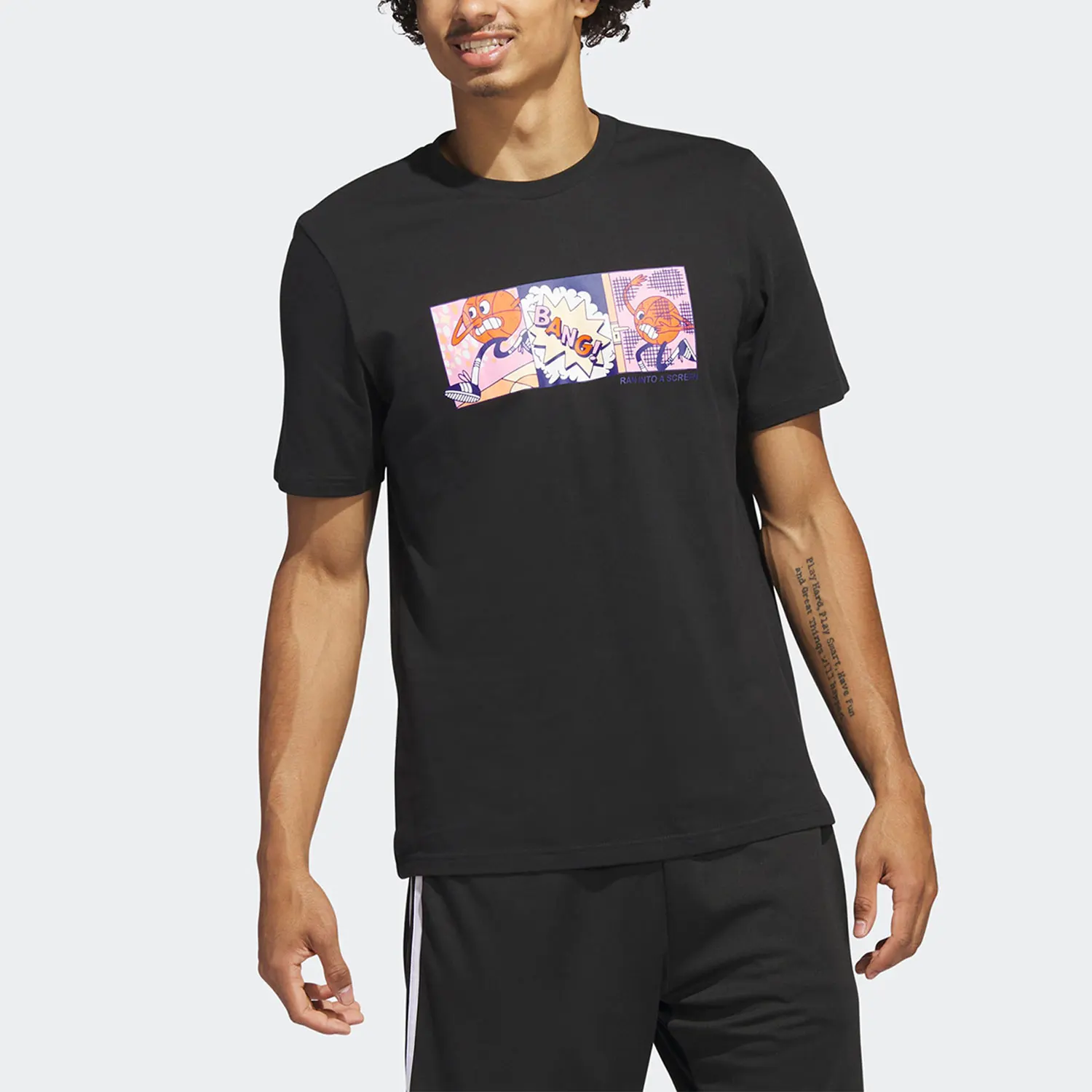 

Новая мужская спортивная футболка Adidas Originals с круглым вырезом и короткими рукавами IC1867