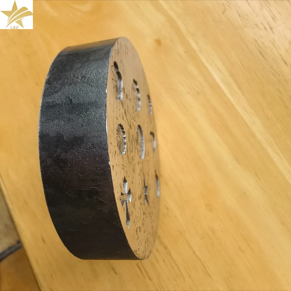 Star Moon Metal Stamping Dies Jewelry Marking Punch Tool Steel Stamper for Silver Gold Copper Handmade Jewelry Craft Stamp