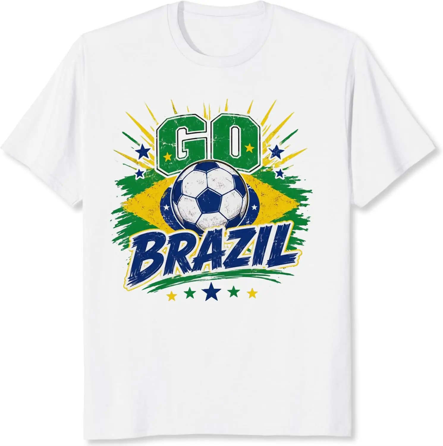 Soccer Trophy Celebration Shirt Abstract Soccer Cup City Skyline Graphic Tee for Men
