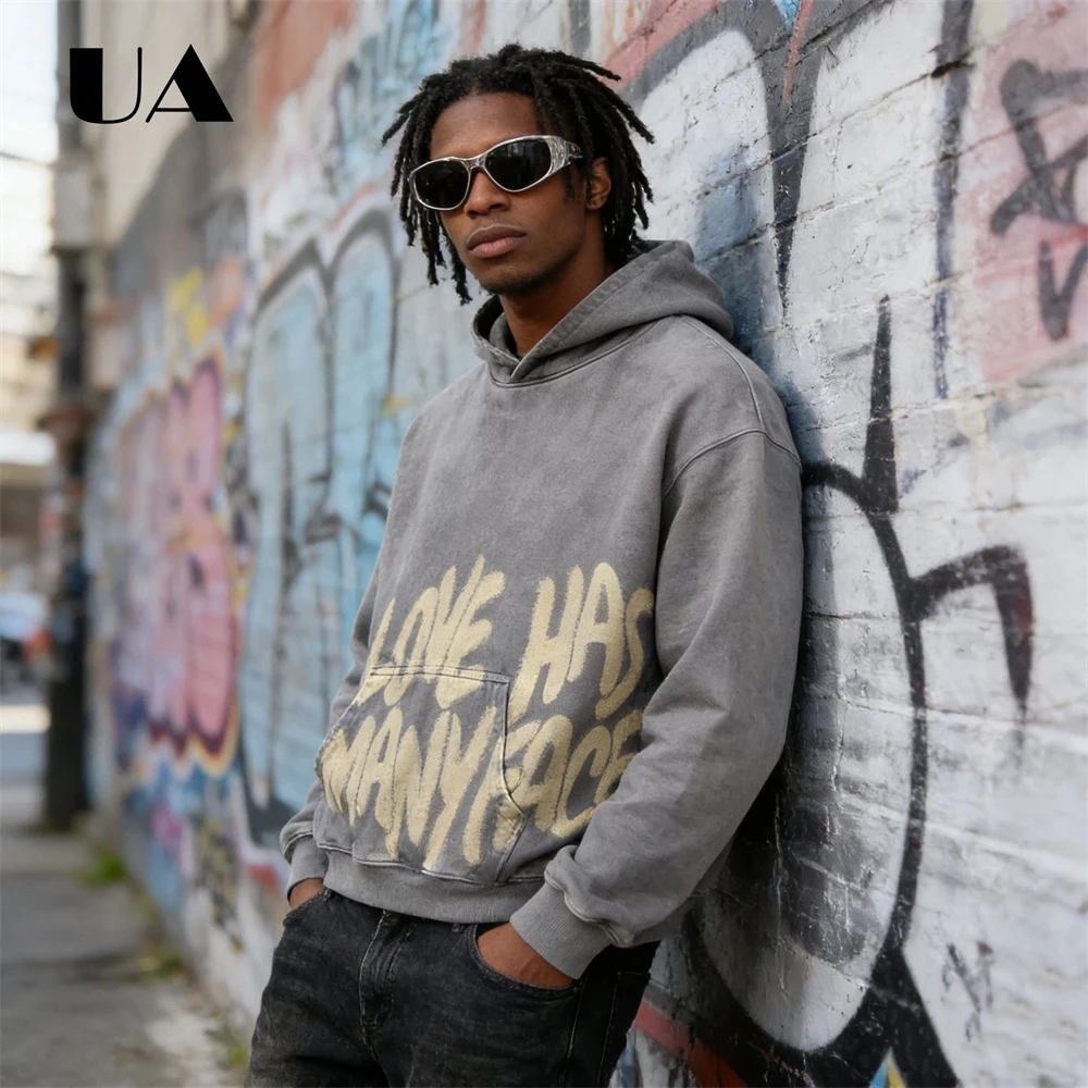 

ULBYANRY [Love Has Many Face] Шикарные толстовки с капюшоном для мужчин и женщин, размеры S-4XL, спортивная одежда, модный наряд для весны и осени.