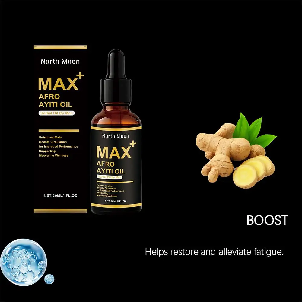 30ML Men's African Ayiti Oil Massage Essence Oil Penis Enlargment Oil Growth Man Big Dick Liquid Male Cock Enhancement Sex Delay view 3