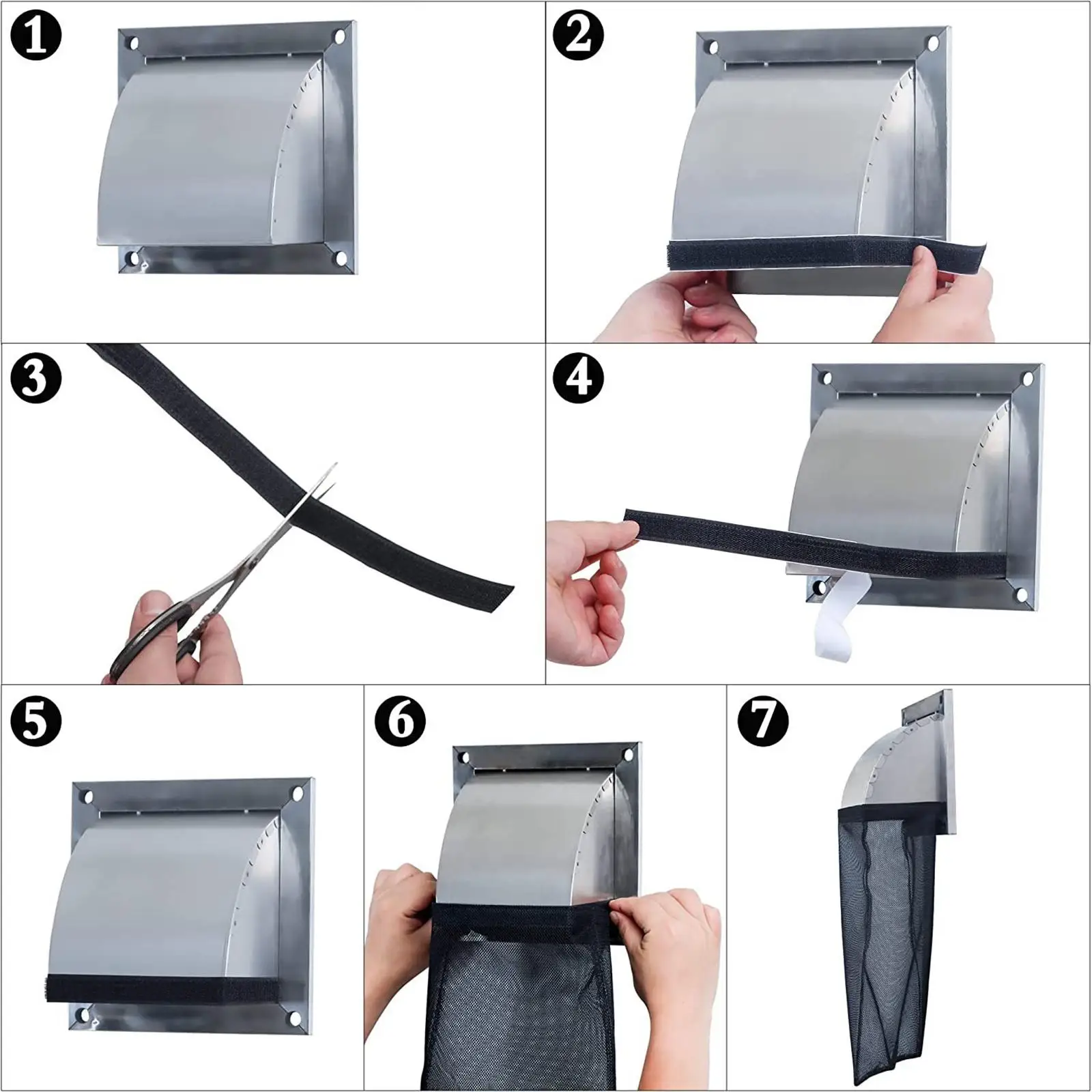 Dryer Vent Lint Bag Accessories Dust Filter Bag for Capturing Lint and Dust