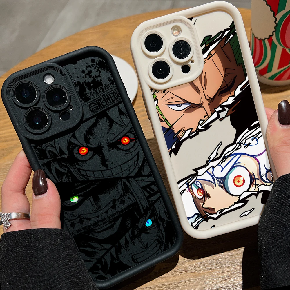 O-One Pieces Eyes Phone Case for Motorola Moto G86 G85 G84 G75 G60 G54 G53 G52 G35 G34 G32 EDGE 70 60 E40 E32 E22 5G Cover