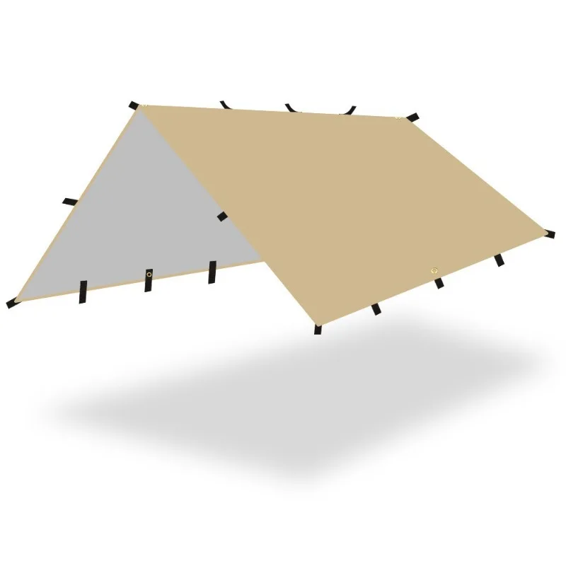 Sunshade cloth 19 hanging point canopy multifunctional outdoor camping rainproof sunshade sunscreen portable tent