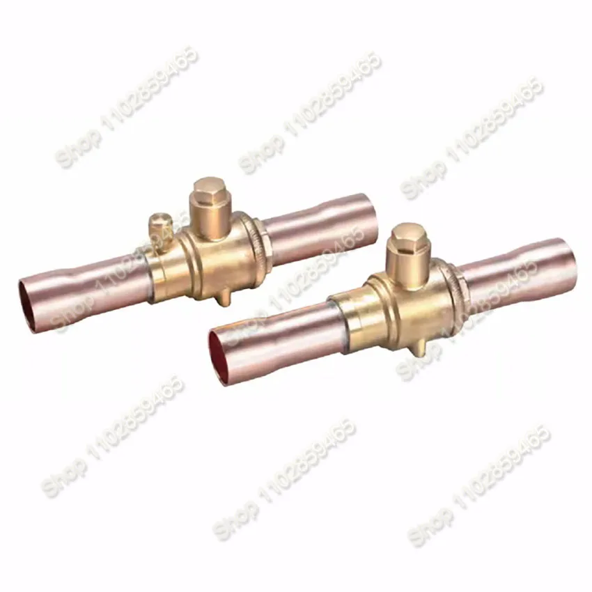 

Refrigerant Ball Valve 6-28mm Refrigerant Cut-off Valve for Air Conditioning Heat Pump Cold Storage Unit