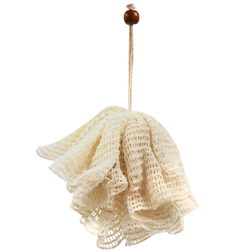 

Durable Shower Ball Bath Ball Bath Bathroom Scrub Bath Bathing Accessory for Home Bathroom Travel (Beige)