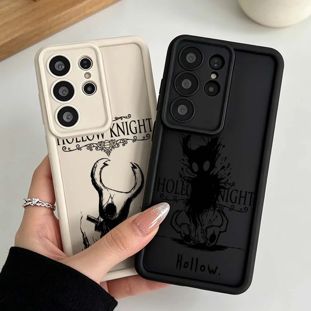 The Hollow Knight Phone Case For Samsung Galaxy S26 S25 S24 S23 S22 S21 S20 Ultra Plus FE Eye Ladder Silicone Cover