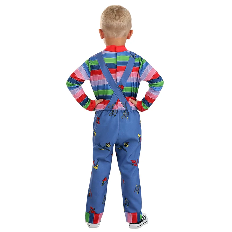 Kids Horror Killer loween Costume Boys Girls Dr Stand Fit Long Sve Cisas Sle Neutral Autumn Par Dr