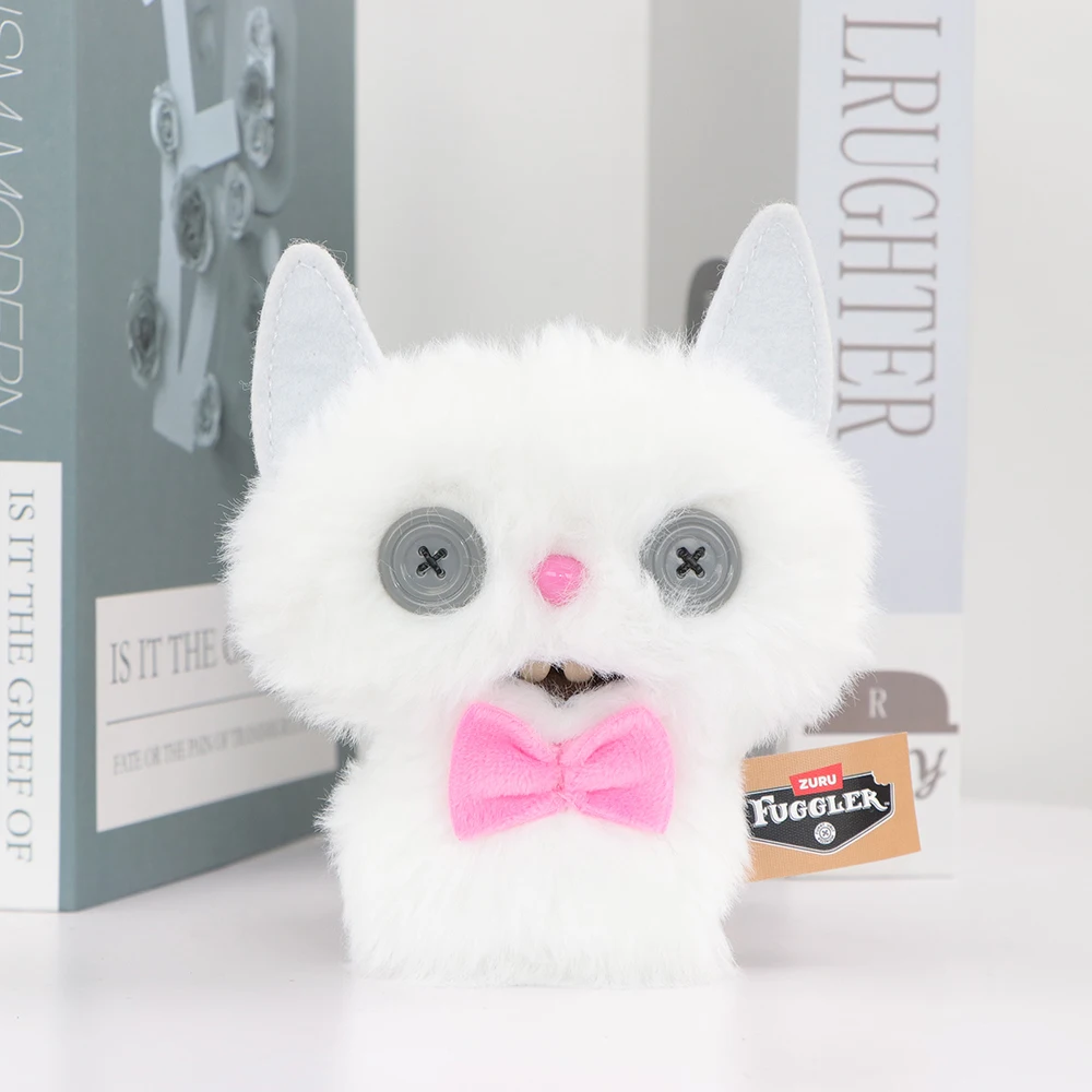 Fuggler Aelly Cats Original Keychain Plush FUGG Monster Hairless Cat Blind Box Pendant Toy Stuffed Key Ring Peluche Doll Gifts