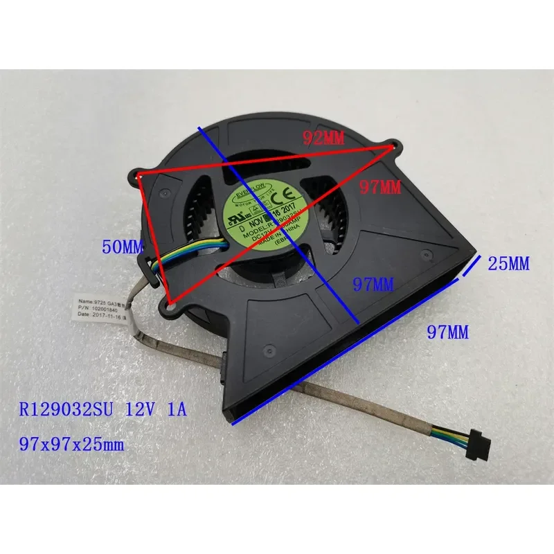 Fan for Elite V700-A01 Tsinghua Tongfang and Beyond A5000 R129032SU F129032SM