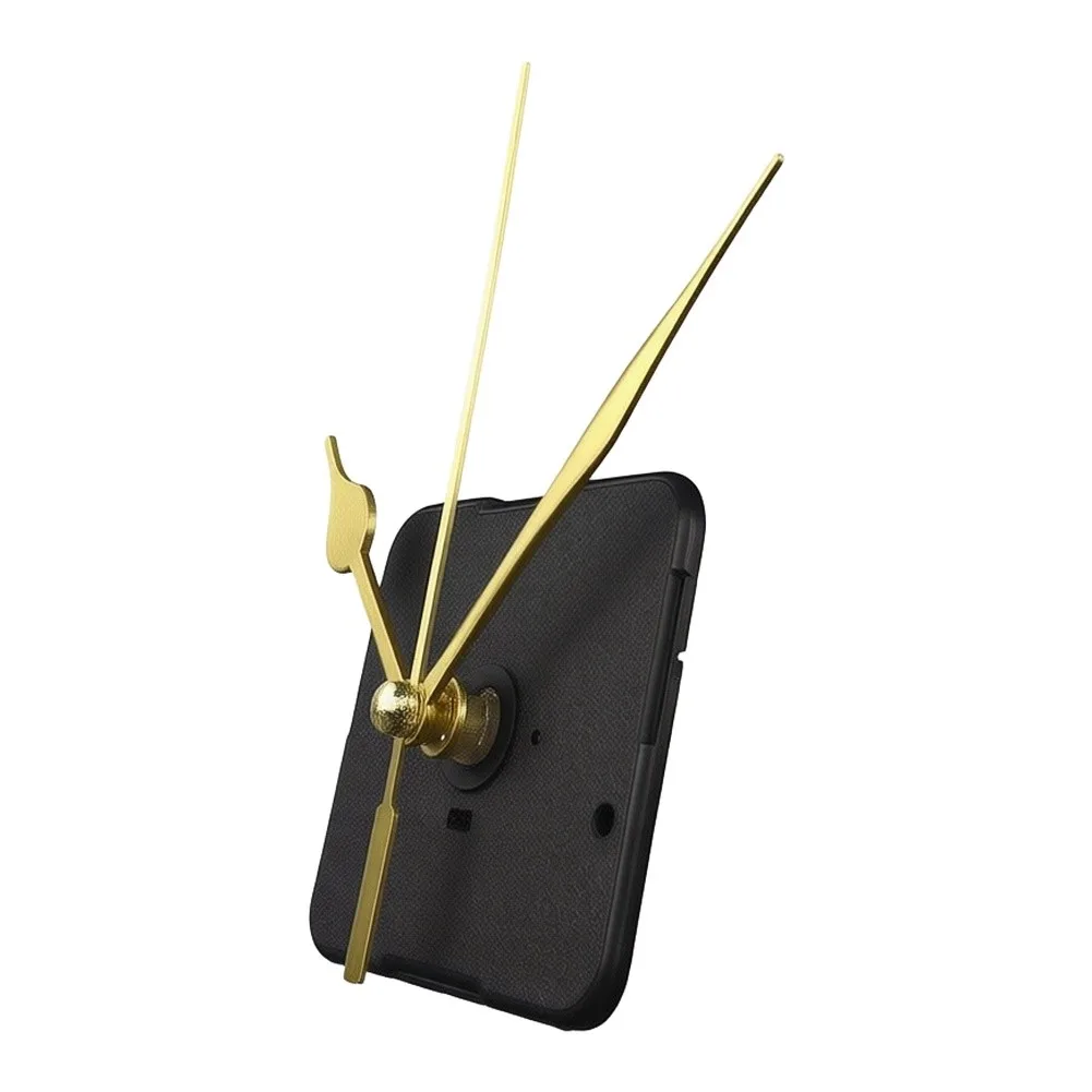 Clock Movement for Quiet Timekeeping in DIY Applications with Long Shaft to Fit Multi-Layer or Thick Clock Face Designs