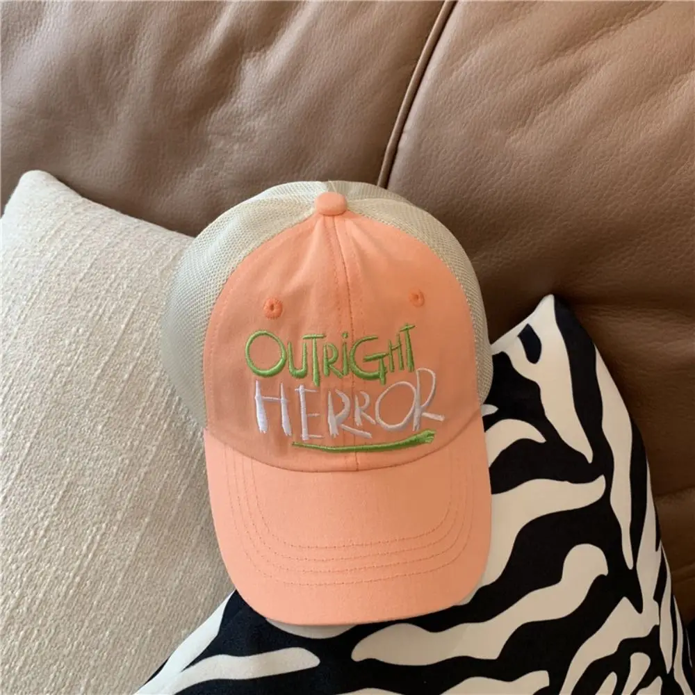 

Korean Style Children Candy Color Baseball Hat Quick-dry Anti-UV Kid Summer Sun Hat Cute Tennis Hat Girls Peaked Cap Boy/Girls