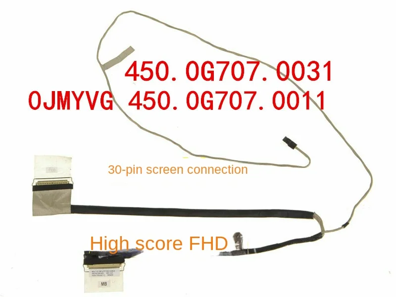 

0JMYVG подходит для DELL Inspiron 15 5584, экранный кабель высокого разрешения 450.0G707.0011