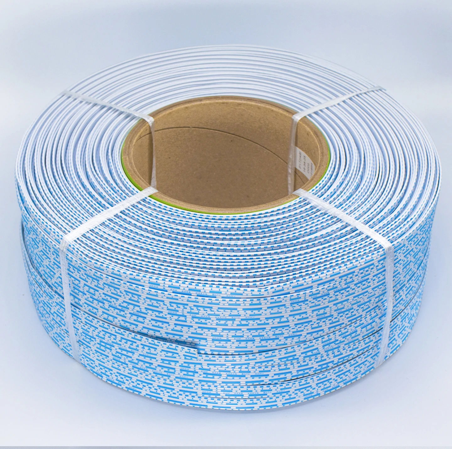 1-10M UL2468 Płaski kabel taśmowy 26/24AWG Ekran wyświetlacza LED 2,54 mm Niebiesko-biały terminal PVC Linia przyłączeniowa 6P 7P 8P 9P 10P12P — zdjęcie 7