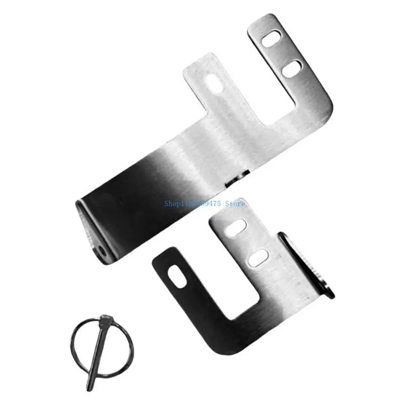 

33WB Easy Installation No Drill Stainless Steel Rear Door Security Lock Systems for Motorhomes and Campers High Roof Vehicles