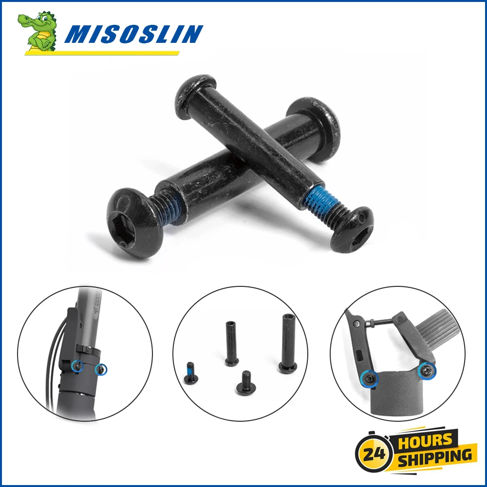 Upgraded Folding Lock Screws for Segway Ninebot MAX G30 G30D Electric Scooter Fold Base Black Fixed Bolt Screw Parts