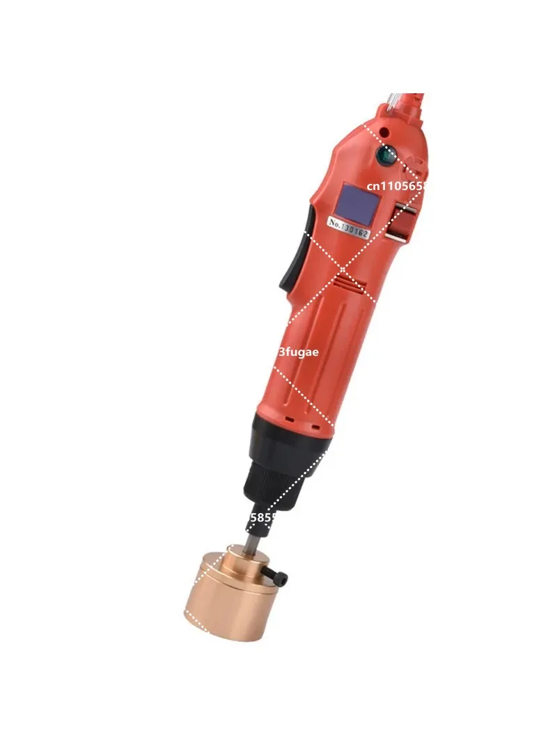 Handheld Electric Bottle Capping Machine for Plastic & PE Bottles, Threaded Cap Sealing Device