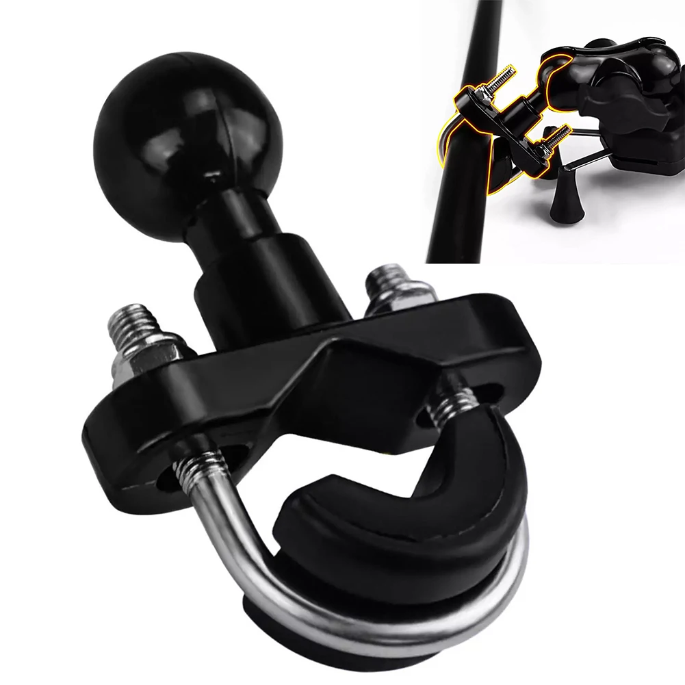 Motorcycle Handlebar U Bolt Mount Base Kit Accessories Ball Clamp Bracket For Motorcycle Bike Scooter Handlebars