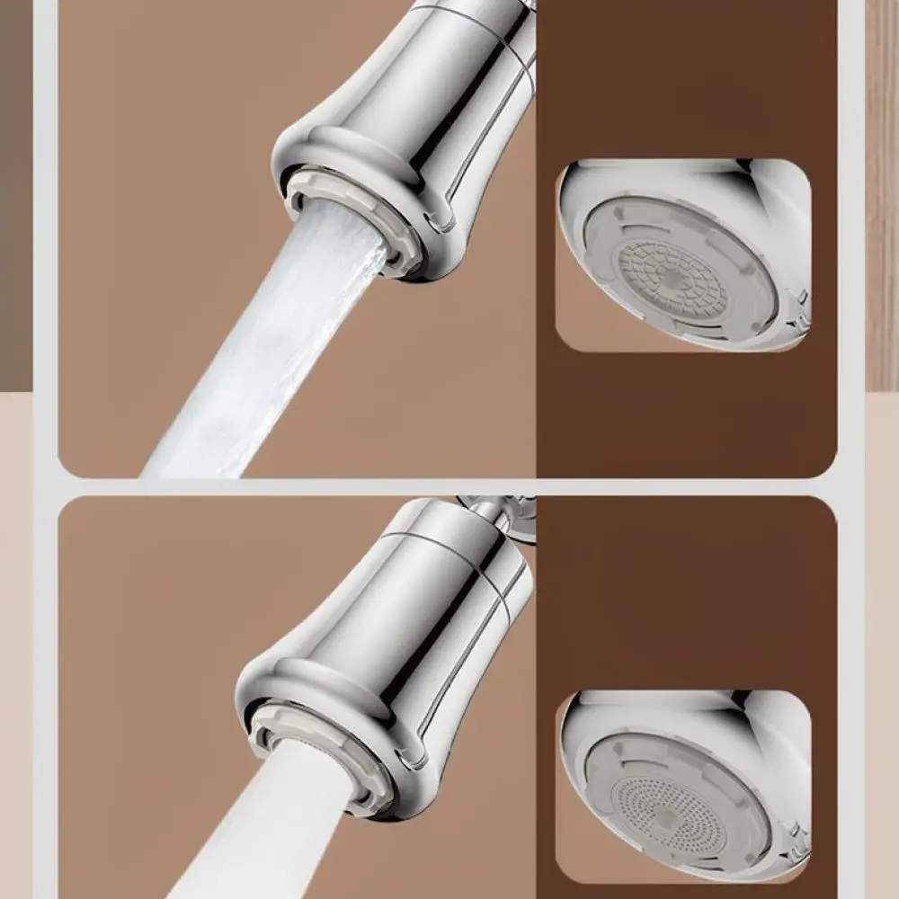 Kitchen Faucet Aerator 360 Degree Swivel Sprayer Attachment Anti Splash Filter Water Saving Nozzle For Jiurong Tap Parts