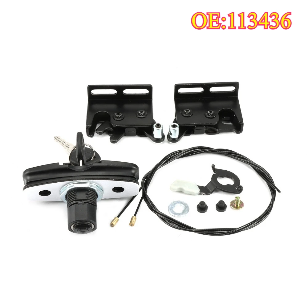 

High quality new for 83514, 83515, 113436 Twist Handle Kit Latches for Leer Truck Cap 100XQ 100XL 100XR TSC 700