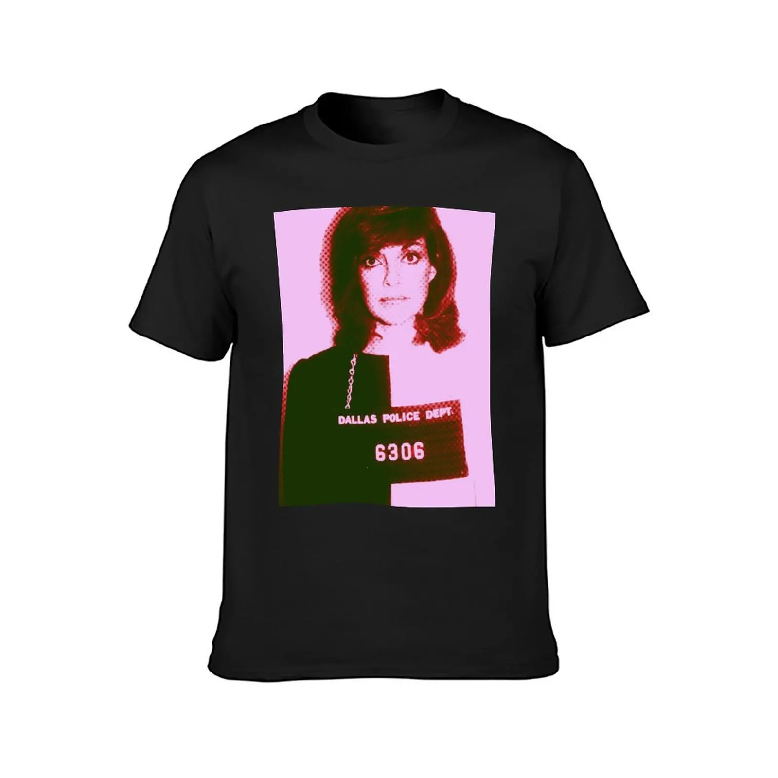 Sue-Ellen Ewing Mug shot T-Shirt quick drying tops new edition men clothings